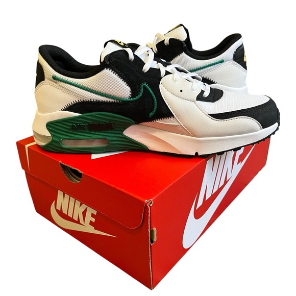 New In Box Men's Nike Air Max Excee Sneakers White/Malachite-Black-White sz 11.5 - Picture 7 of 12